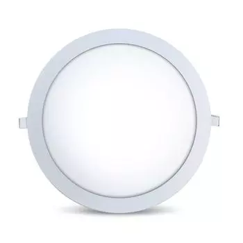 24Вт светодиодный панельный встраиваемый точечный светильник точечный встраиваемый светильник холодного белого цвета 1850 люмен потолочный светильник 280мм размер отверстия круглый Braytron