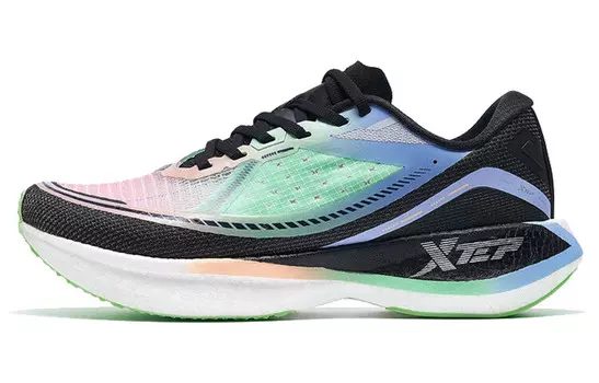 260 1.0 Кроссовки женские низкие черные/розовые/фиолетовые Xtep