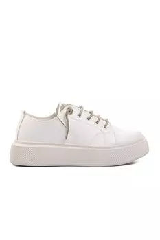 261079 Женские белые кроссовки Ayakmod