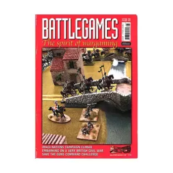 № 28 «Кульминация кампании Imagi-Nations, начало очень британской гражданской войны, вызов командования спасения оружия», Battlegames Magazine