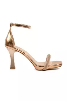 290 Rose Мятые женские вечерние модельные туфли Ayakmod