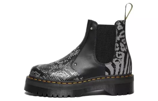 2976 Ботинки Челси Унисекс Темно-серые Dr.Martens