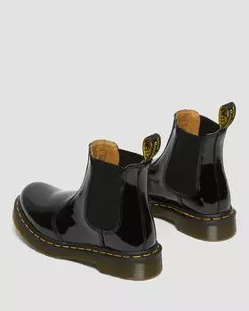 2976 Женские лакированные ботинки челси Dr. Martens