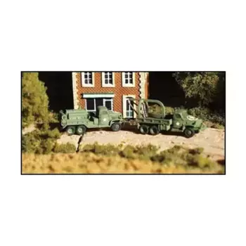 2-1/2-тонные компрессорные и аварийные грузовики GMC, WWII Micro Armour - United States - Softskins and Amphibians (1:285)