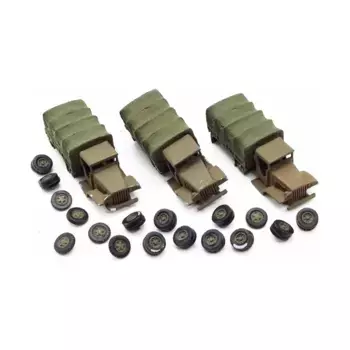 2,5-тонный грузовик с мягкой кабиной, коллекция №1, WWII Command Decision Miniatures - United States - Loose Miniatures (15mm)