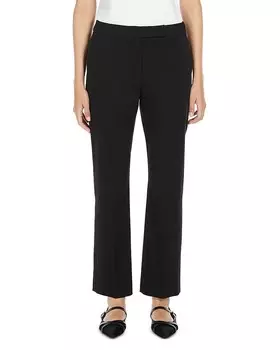 2 Брюки прямого покроя цвета окра Max Mara, черный