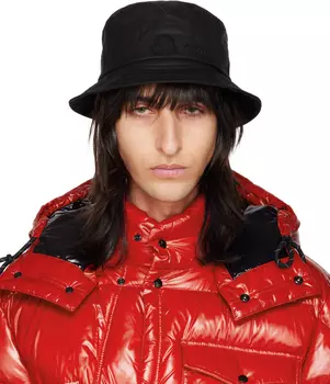 2 Черная вощеная панама Moncler 1952 Moncler Genius