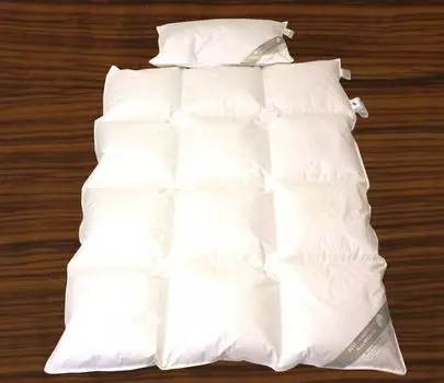 2 х комплекта роскошных детских всесезонных одеял-пуховые одеяла 100 х 135 см + подушки 40 х 60 см, 4 шт Betten Hofmann