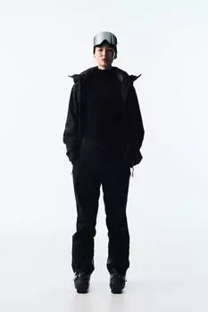 2-Х слойные лыжные брюки из шторммува H&M, черный