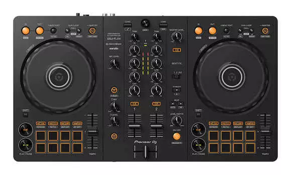 2-канальный DJ-контроллер Pioneer DJ DDJ-FLX4 для Rekordbox и Serato DJ Lite