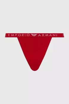 2 комплекта стрингов Emporio Armani Underwear, красный