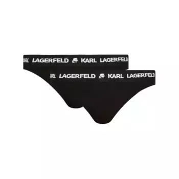 2 комплекта стрингов Karl Lagerfeld, черный