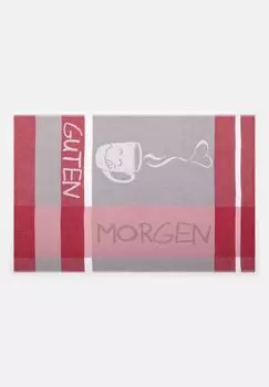 2 кухонных полотенца, 1 кухонное полотенце в наборе из 3 штук. Доброе утро Ross, красный