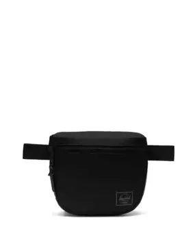 2 л переработанная черная мужская поясная сумка Herschel, чёрный