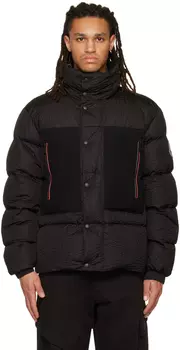 2 Moncler 1952 Черный короткий пуховик Gorunma Moncler Genius