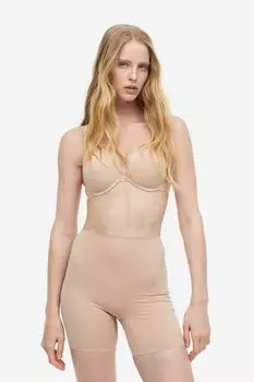 2 пары байкерских шорт H&M, светло-бежевый