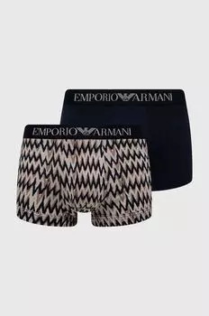 2 пары боксеров Emporio Armani Underwear, темно-синий