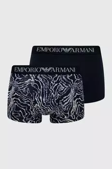 2 пары боксеров Emporio Armani Underwear, темно-синий