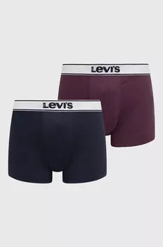 2 пары боксеров Levi's, фиолетовый