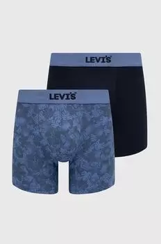 2 пары боксеров Levi's, синий