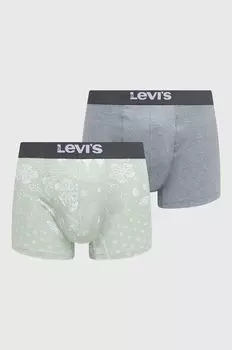 2 пары боксеров Levi's, зеленый