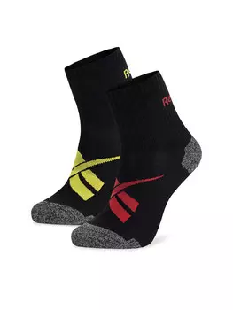 2 пары длинных носков Reebok, черный
