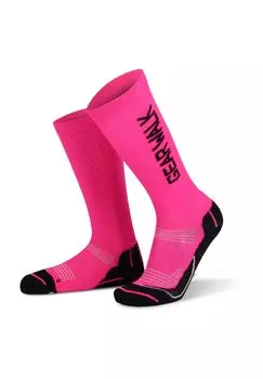 2 пары дышащих спортивных компрессионных носков normani, цвет Neonpink Schwarz