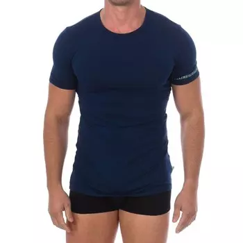 2 пары футболок из органического хлопка Bikkembergs, синий