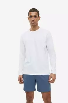 2 пары хлопковых боксеров H&M, синий/с рисунком