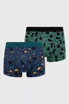 2 пары хлопковых боксеров Medicine, мультиколор