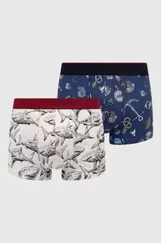 2 пары хлопковых боксеров Medicine, мультиколор