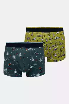 2 пары хлопковых боксеров Medicine, мультиколор