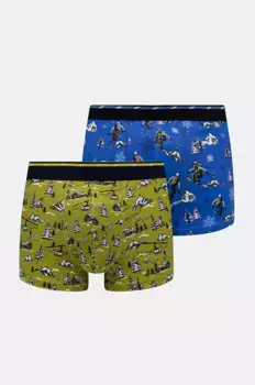 2 пары хлопковых боксеров Medicine, мультиколор