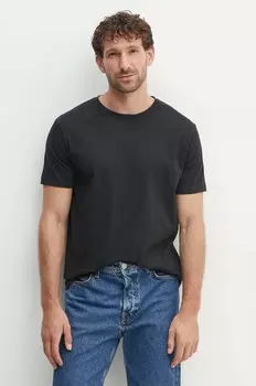 2 пары хлопковых футболок Lindbergh, черный