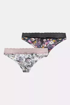 2 пары хлопковых трусов Medicine, мультиколор