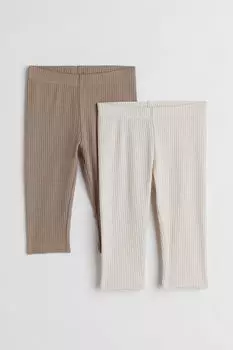 2 пары леггинсов H&M, серый