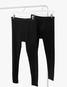 2 пары легких термобелья-джонсов Heatgen Marks & Spencer, черный