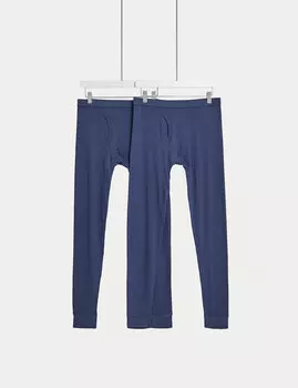 2 пары легких термобелья-джонсов Heatgen Marks & Spencer, деним