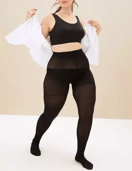 2 пары непрозрачных колготок Magicwear плотностью 60 ден Marks & Spencer, черный