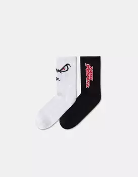 2 пары носков Bershka, черный