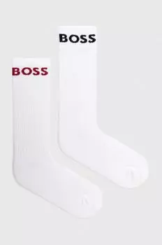 2 пары носков Boss, белый