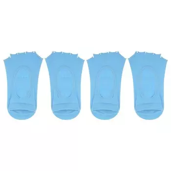 2 пары носков для йоги, носки с пятью пальцами, балетные носки для пилатеса Barre для женщин, светло-розовые Unique Bargains, синий