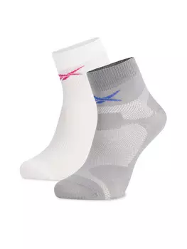 2 пары носков до щиколотки Reebok, белый