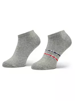 2 пары носков до щиколотки Tommy Hilfiger, серый