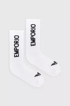 2 пары носков Emporio Armani Underwear, белый