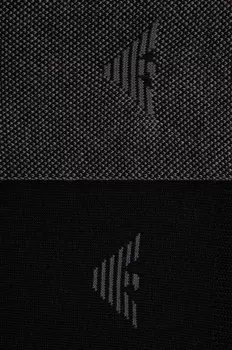 2 пары носков Emporio Armani Underwear, черный