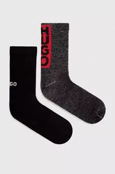 2 пары носков Hugo, черный