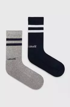 2 пары носков Levi's, темно-синий