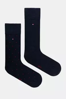 2 пары носков Tommy Hilfiger, темно-синий