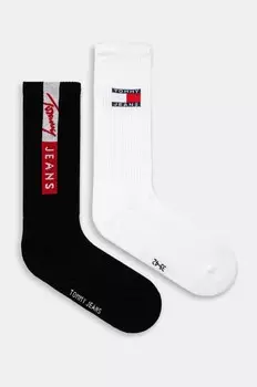 2 пары носков Tommy Jeans, черный